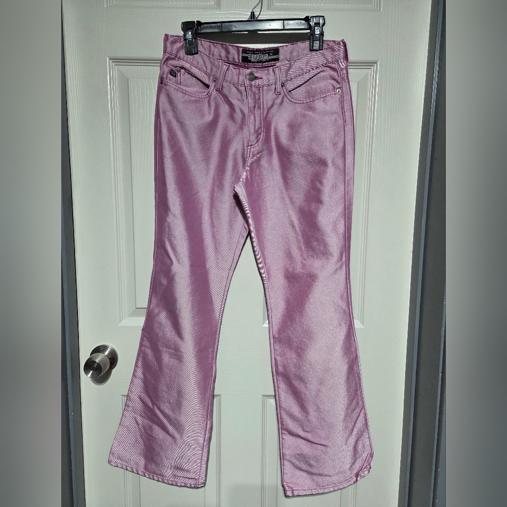 Tyte 90s Pink Shimmer Size 7 Jean Pant Vintage American Stand